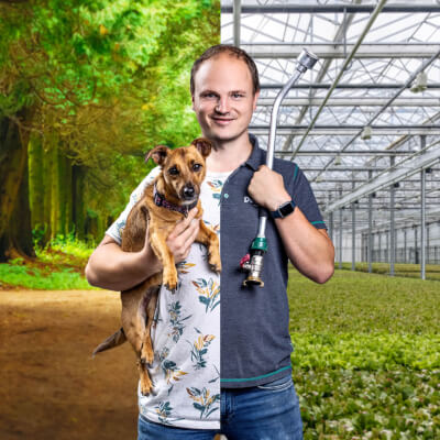 Hofland Hond Spuitkop Web
