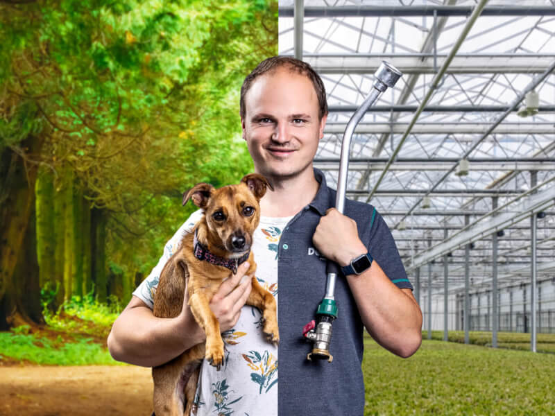 Hofland Hond Spuitkop Web